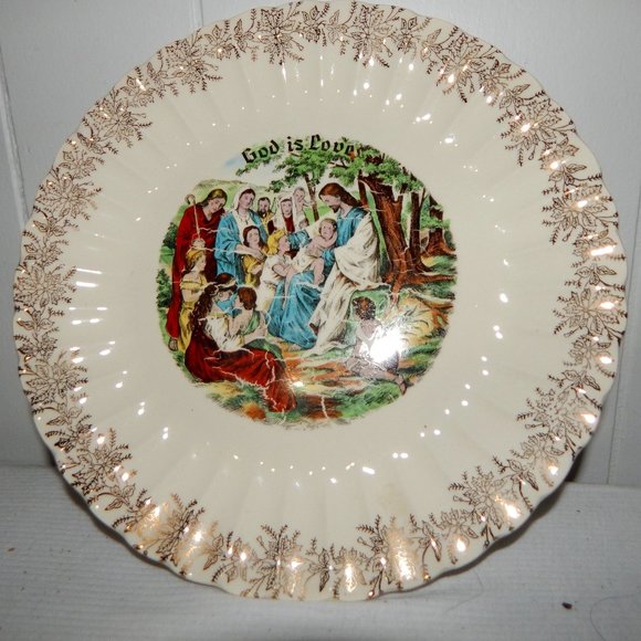 Vintage Collectible  Plate ; "God is Love"; First Edition - Picture 1 of 3